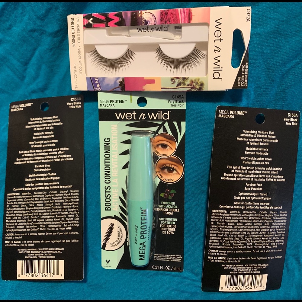Set of W&W lashes and mascara